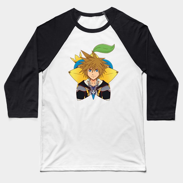 Keyblade Wielder Baseball T-Shirt by Alundrart